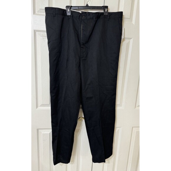 VTG NWT WORK N GEAR MP20 Black Industrial High Rise Quality Work Pant - 46x37U - Picture 1 of 5